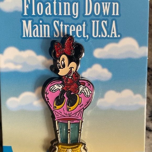 Disney Floating Down Main Street USA Minnie Mouse Trading Pin - Picture 1 of 1